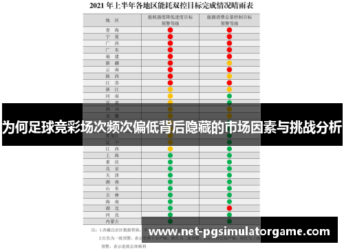为何足球竞彩场次频次偏低背后隐藏的市场因素与挑战分析